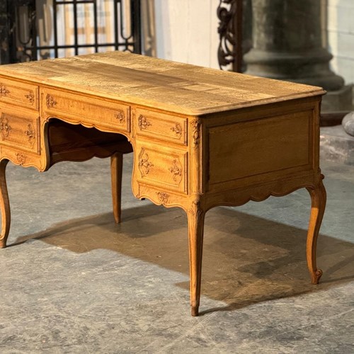 Lovely French Oak Writing Desk