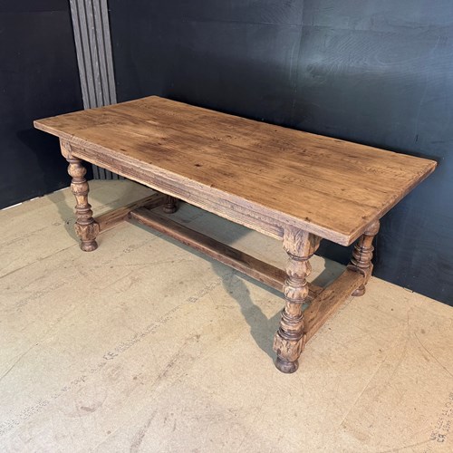 Characterful Oak Farmhouse Dining Table