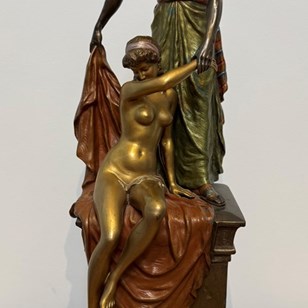 ‘Arab Trader’ Bronze Sculpture By F...