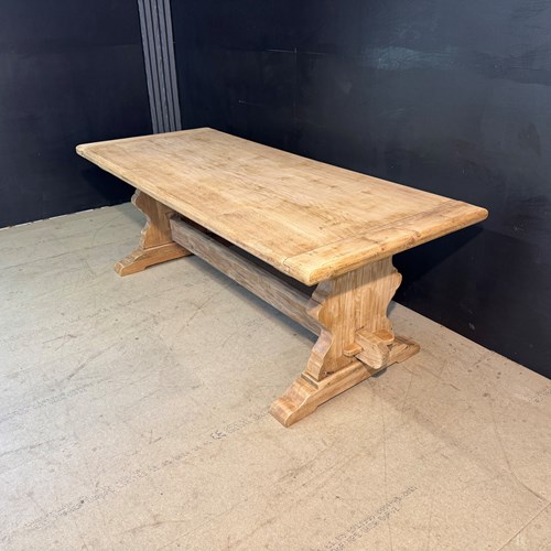 Quality Oak Farmhouse Dining Table