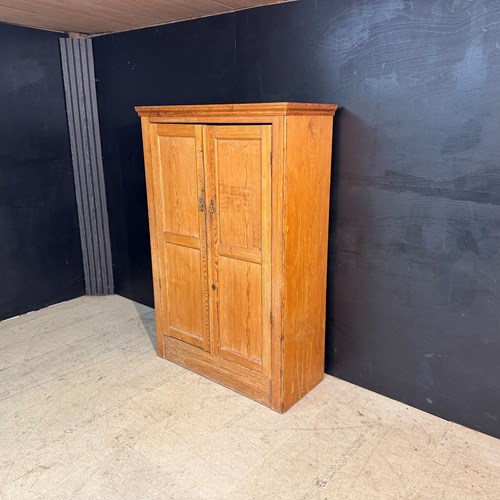 Antique Pine Larder Cupboard 