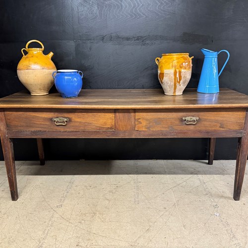Antique French Console Prep Table