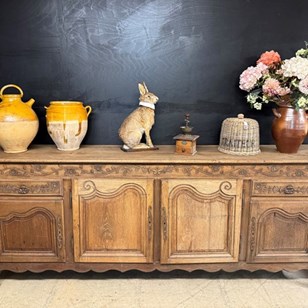 Beautiful French Oak Enfilade 
