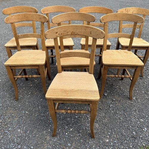 Set 8 French Country Dining Chairs