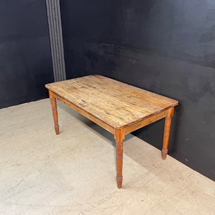 Pine Farmhouse Kitchen Table