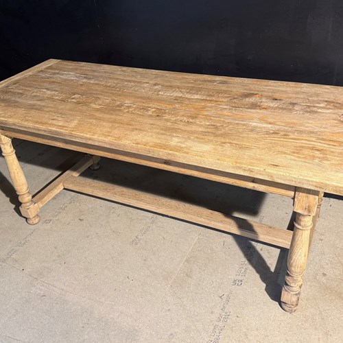 Oak Farmhouse Dining Table