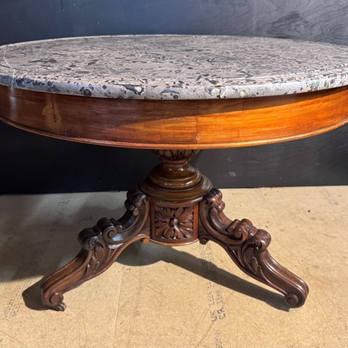 French Round Gueridon Centre Table