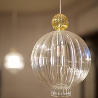 Italian blown glass Silhouette pendant lights
