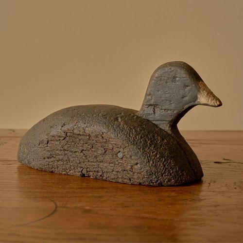 Early 20Th Century Decoy Duck - No3