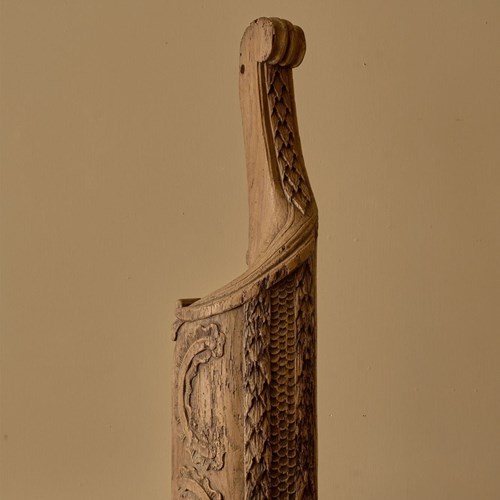 18Th Century Carved Newel Post