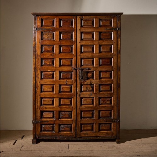 18Th Century Spanish Walnut Cupboard
