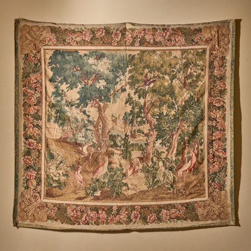 Large 19Th Century Hanging Tapestry