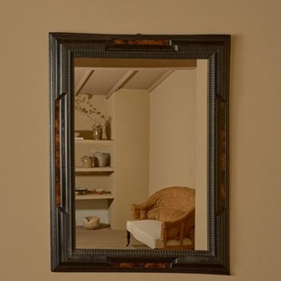 Large 19Th Century Italian Ebonised...