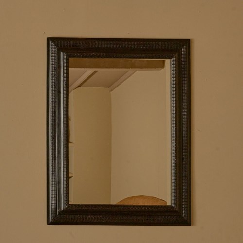 19Th Century Italian Ebonised Mirror - No 3