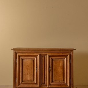 18Th Century Dutch Oak Two Door Cup...