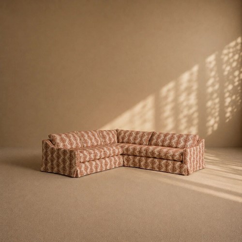 The 'Conrad' L Shaped Skirted Sofa