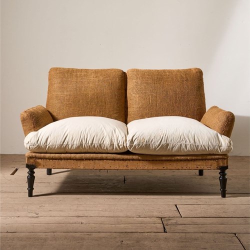 Napoleon III Pillow Back And Armed Sofa