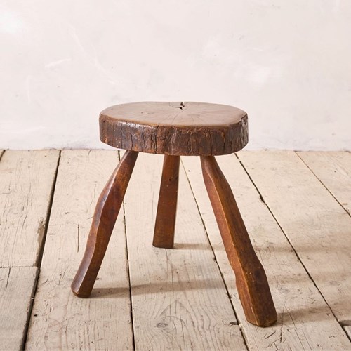 20Th Century Heavy Naturalistic Stool