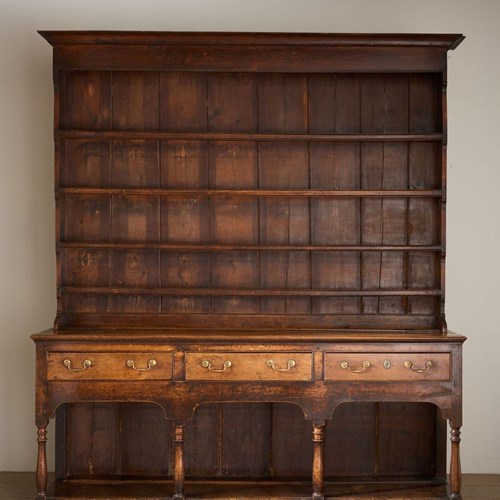 18Th Century Elm Country Dresser