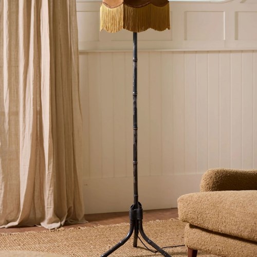 The 'Chinoiserie' Forged Steel Floor Lamp