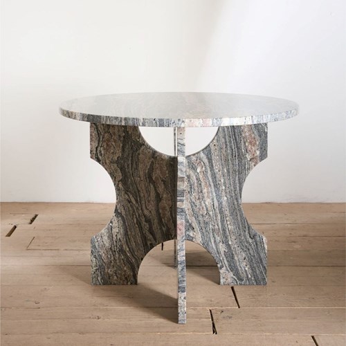 The 'Casa' Circular Marble Centre Table By Tallboy Interiors