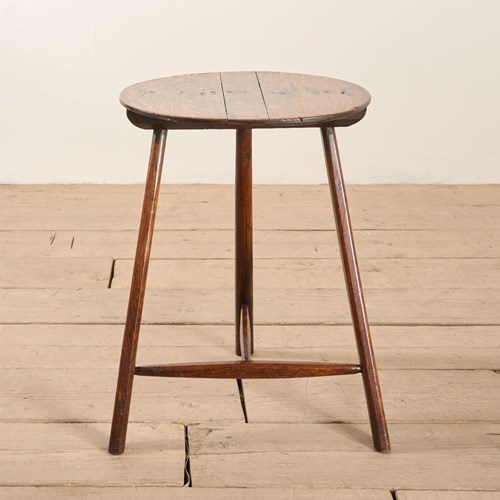 Rare Late 18Th Early 19Th Century Elm Cricket Table