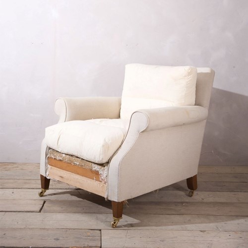 20Th Century Deep Seated Country House Armchair