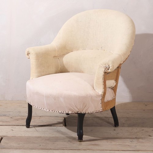 Single Napoleon III Tub Chair