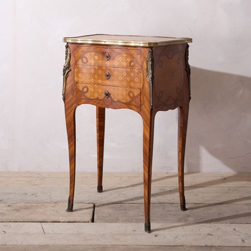 Early 20Th Century French Kingwood Side Table