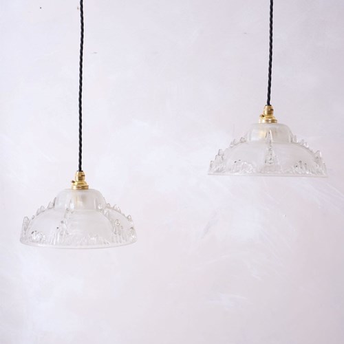 1930'S Icicle Pendant Lights - 1X Available