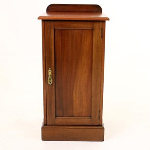Bedside Cabinet In Walnut, Circa 19...