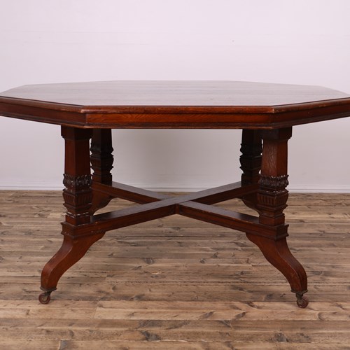 Late 19Th Century Octagonal Dining Table, Circa 1880