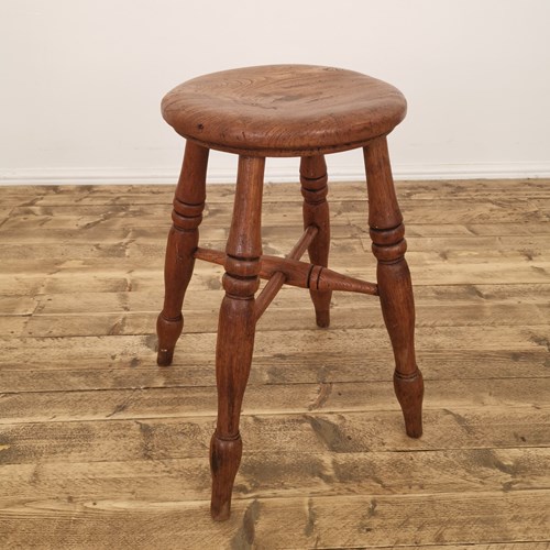 Elm Topped Bar Stool