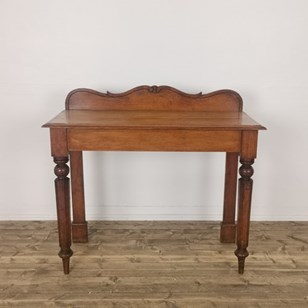 Oak Console Table With Drawer To Fr...