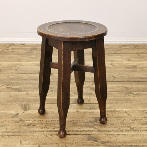 Classic Bar Stool With Matchstick Legs In Oak