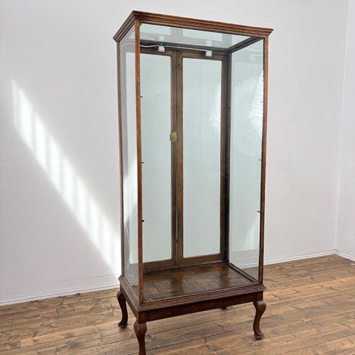 Original Early 19Th Century Freestanding Shop Display Cabinet