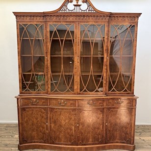 18Th Century Sheraton Style Bookcas...
