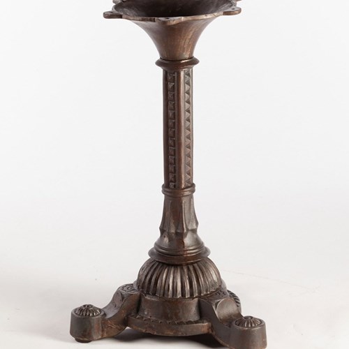 Cast Iron Industrial Pedestal Base Only