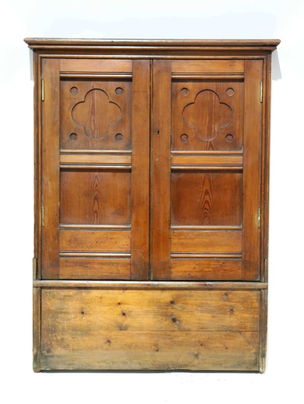 A 19Th Century Gothic Pine Narrow Cupboard-taylor-s-classics-a-19th-century-gothic-pine-narrow-cupboard-2-main-638137180143563871.jpg