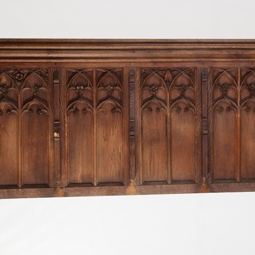 Decorative Run Of Early 18Th Century Gothic Panels