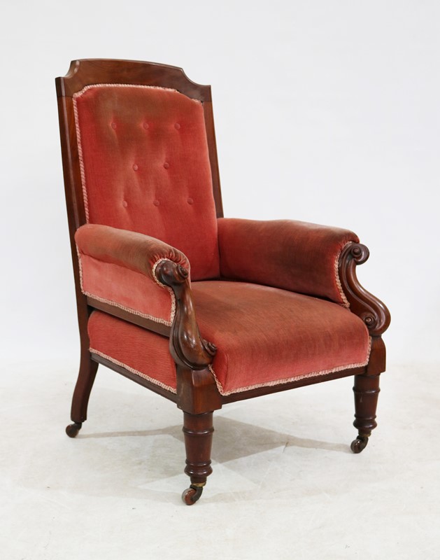 19th Century Mahogany Lounge Chair-taylor-s-classics-cha-11160--1-main-637800937142944158.jpg
