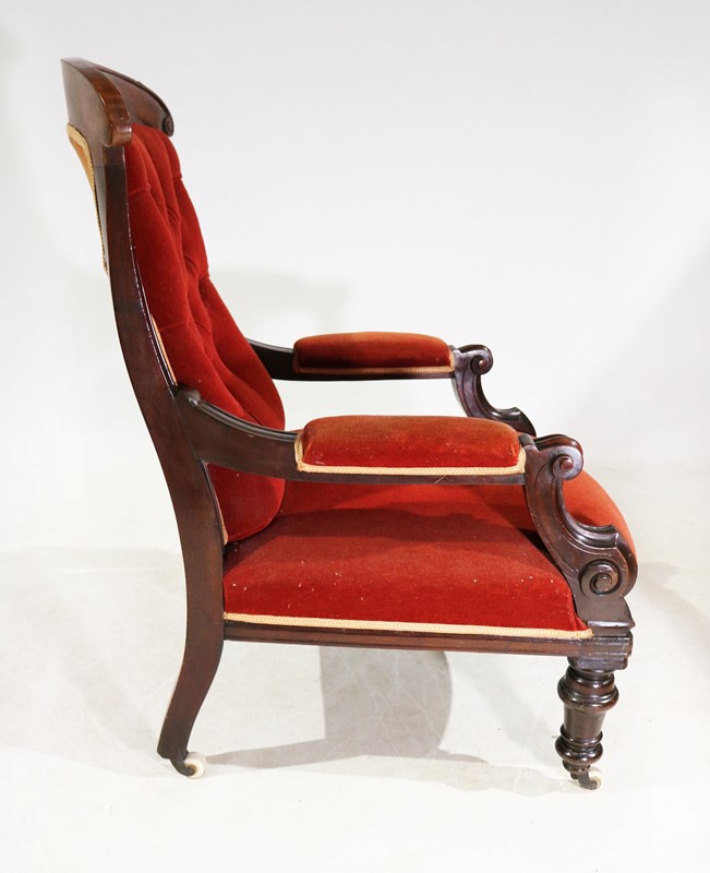 19th Century Mahogany Lounge Chair-taylor-s-classics-mahogany-lounge-chair-6-main-637795858585449618.jpg