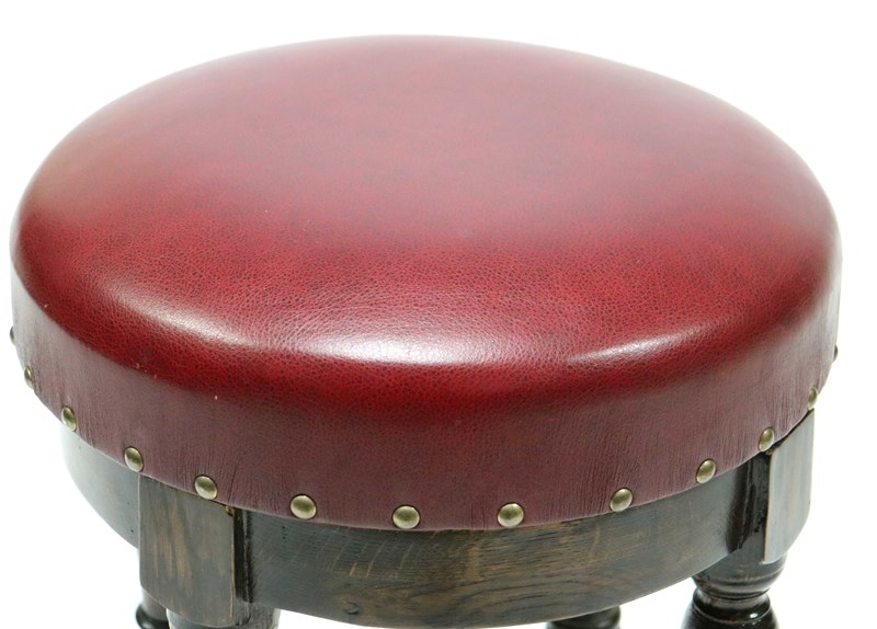 Red Leather Upholstered Low Stool-taylor-s-classics-red-leather-upholstered-low-stool-3-main-638150128049939754.jpg