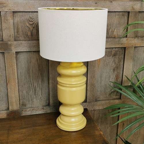 Yellow Statement Table Lamp 