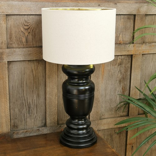 Black Statement Table Lamp
