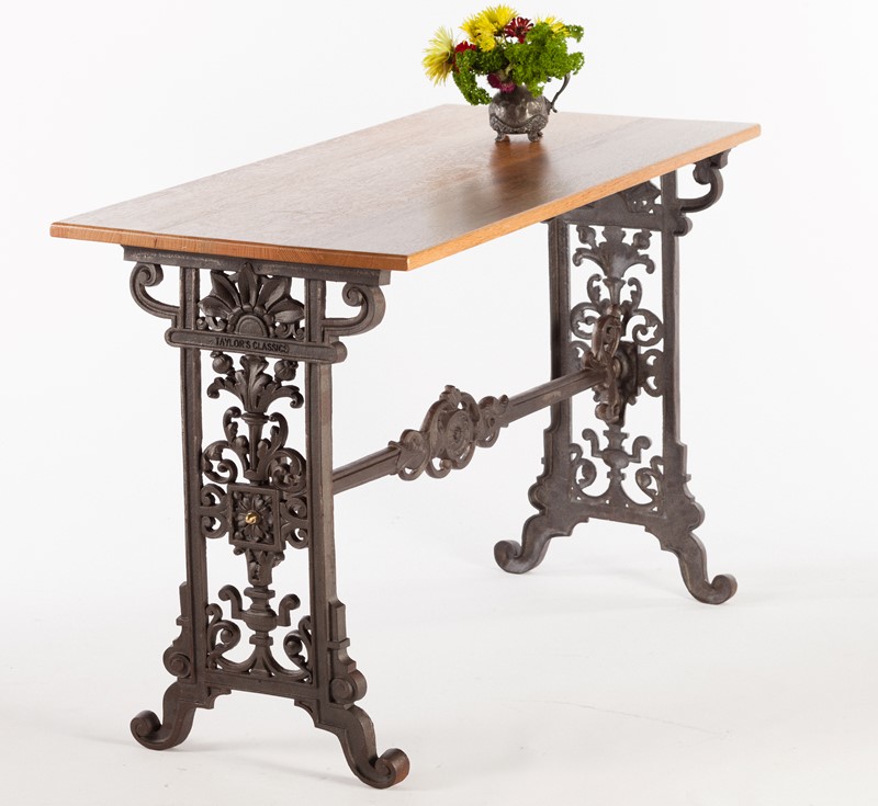 Sunflower Large Twin Pedestal Cast Iron Table Base-taylor-s-classics-sunflower-large-twin-pedestal-cast-iron-table-base-3-main-638100896075038421.jpg