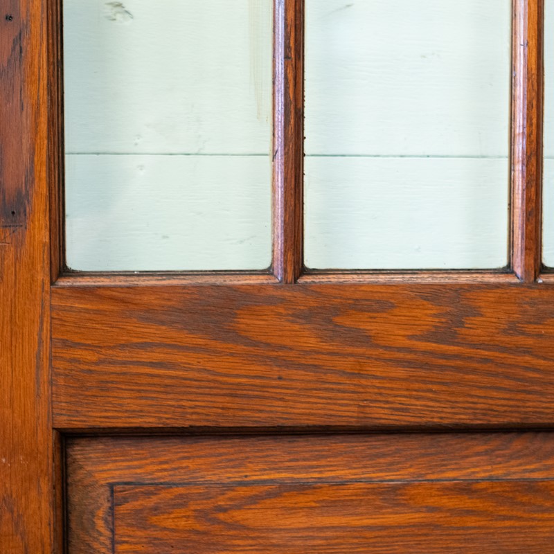 Antique Double Doors | Solid Oak Glazed Doors-the-architectural-forum-large-antique-oak-doors-with-glass-panels-4-main-637996335338344775.jpg
