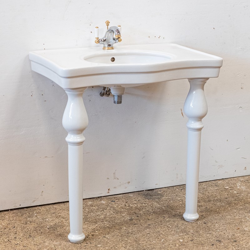 Reclaimed Console Basin on Legs -the-architectural-forum-large-reclaimed-porcelain-sink-on-two-legs-standing-2-main-637893498842487541.jpg