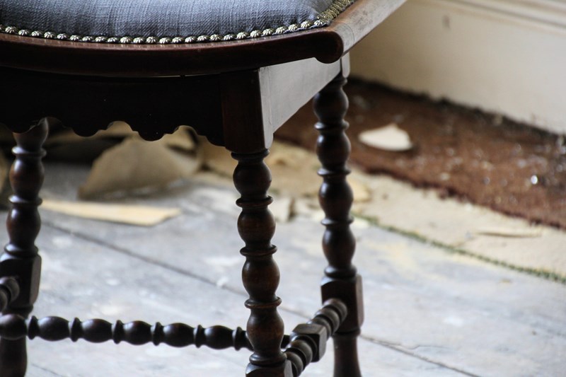 Antique 19Th Century Regency Style Stool, Newly Upholstered -the-black-dog-img-6018cr2-main-638298123463153765.jpg