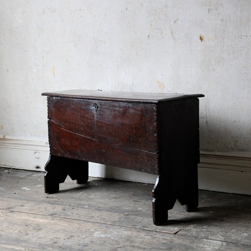 Antique Late 16Th Century Elizabethan Oak Coffer, Chest, Box, Period Oak